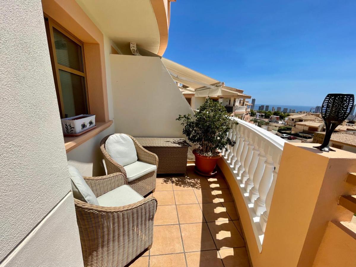 Apartament Modern 2-Floor Penthouse With Sea Views - Sleeps 7 Finestrat Zewnętrze zdjęcie
