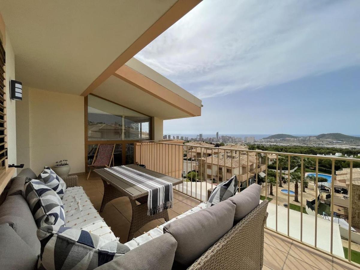 Apartament Modern 2-Floor Penthouse With Sea Views - Sleeps 7 Finestrat Zewnętrze zdjęcie